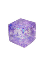 Load image into Gallery viewer, Fine Iridescent Glitter Cube Maltose Putty Filled Squishy