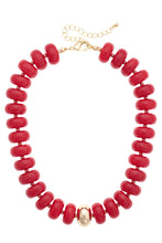 Load image into Gallery viewer, San Sebastian Beaded Resin Necklace