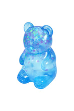 Load image into Gallery viewer, Star Confetti Teddy Bear Thick Maltose Putty Filled Squishy