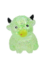 Load image into Gallery viewer, Highland Cow Glitter Maltose Putty Slime Filled Squishy Toy
