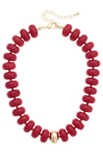 Load image into Gallery viewer, San Sebastian Beaded Resin Necklace

