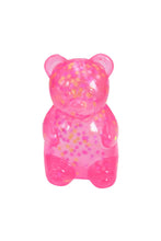 Load image into Gallery viewer, Star Confetti Teddy Bear Thick Maltose Putty Filled Squishy
