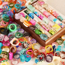 Load image into Gallery viewer, Spring Fun Acrylic Rings
