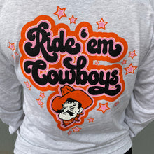 Load image into Gallery viewer, Oklahoma State Pink Stars Long Sleeve
