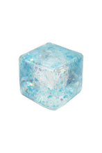 Load image into Gallery viewer, Fine Iridescent Glitter Cube Maltose Putty Filled Squishy
