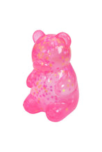 Load image into Gallery viewer, Star Confetti Teddy Bear Thick Maltose Putty Filled Squishy
