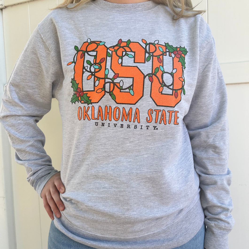 OSU Christmas Map Sweatshirt