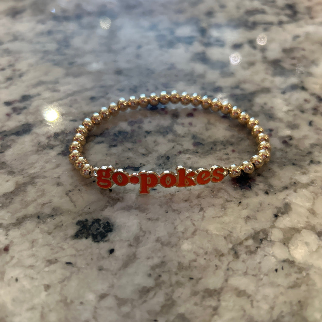 Go Pokes Bracelet
