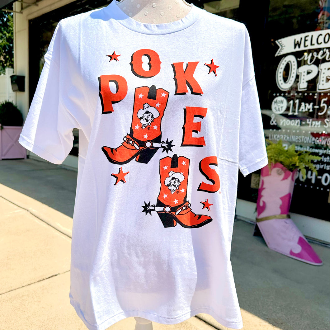 Pokes Boots Oversize T-Shirt