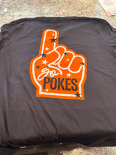 Load image into Gallery viewer, Go Pokes Black T-shirt
