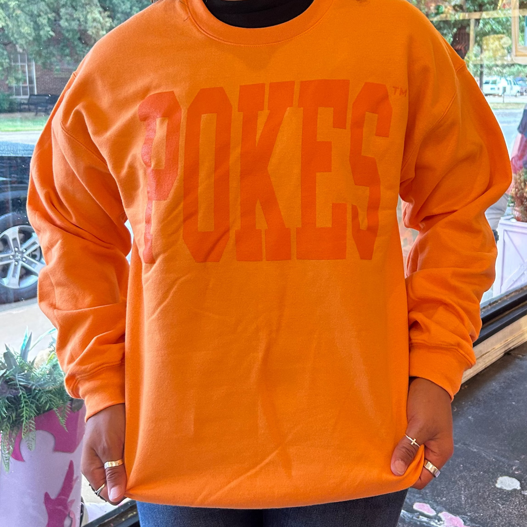 Orange Pokes Sweatshirt