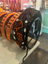 Load image into Gallery viewer, Black cheer sequin headband
