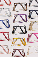 Load image into Gallery viewer, Clear Rectangle Stadium Concert Crossbody Bag
