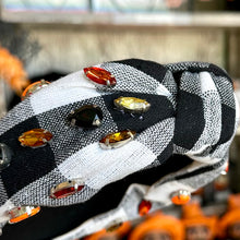 Load image into Gallery viewer, Plaid Topknot Headband

